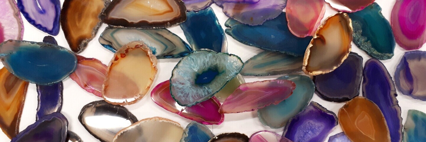 Agate Slice Mix